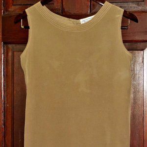 Silk sleeveless camisole top